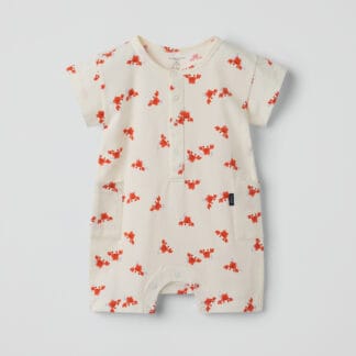 Lyhythihainen jumpsuit ravut