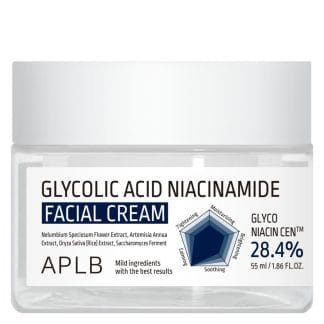 APLB Glycolic Acid Niacinamide Facial Cream 55ml