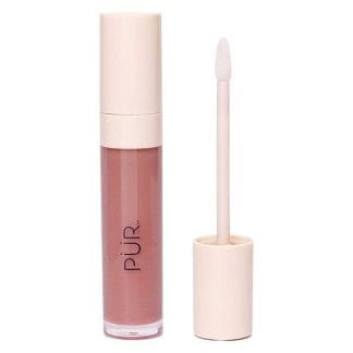 PÜR Glossy Lip Tint Plumping Tinted Lip Oil Blackberry Smash 34g