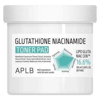 APLB Glutathione Niacinamide Toner Pad 60pcs