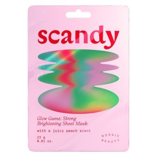 Scandy Glow Game: Strong Brightening Sheet Mask 23g
