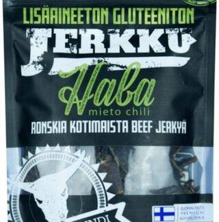 Kuivalihakundi Jerkku Habanero Beef Jerky, 150g retkiruoka ja urheiluravinne