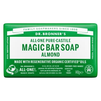 Dr. Bronner All One Almond  Pure Castile Bar Soap 140 g