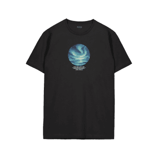 Makia Halo T-shirt - Miehet - Musta
