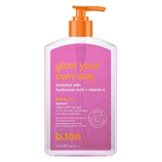 B.Tan Glow Your Own Way Clear Self Tan Gel 473 ml