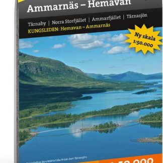 Calazo Ammarnäs Hemavan Tyvek ulkomaan retkeilykartta