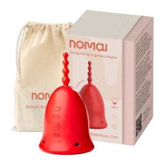 Nomai Menstrual Cup Light Red