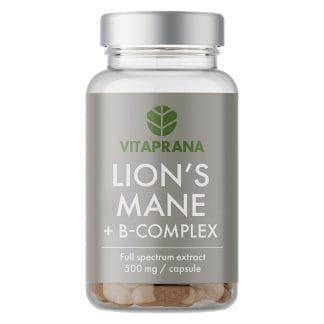 Vitaprana Lion´s Mane + B Complex 50 kpl