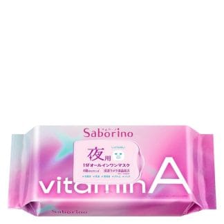 Saborino Good Night Sheet Mask Vitamin A 30pcs