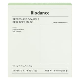 Biodance Refreshing Sea Kelp Real Deep Mask 4 kpl