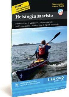 Calazo Helsingin Saaristo Tyvek retkeilykartta