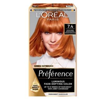 L'Oréal Paris  Préférence ─ Mango Copper Mango Copper 7.4