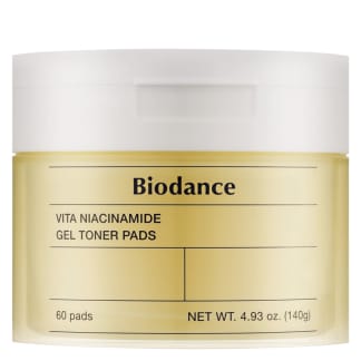 BIODANCE Vita Niacinamide Gel Toner Pads 60pcs