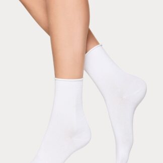 Nanso COTTON COMFORT sukat, 2 paria - musta/valkoinen