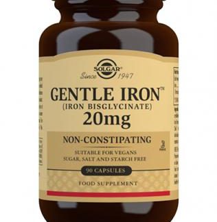 Solgar Gentle Iron 20 mg (bisglysinaatti) 180 kaps 180 kaps