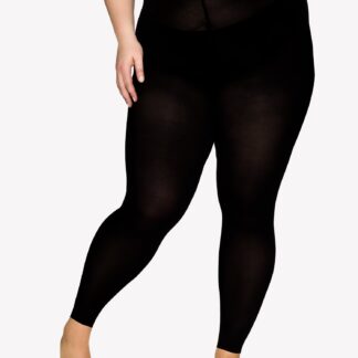 Nanso CURVY 80 den leggingsit - musta