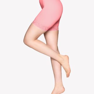 Nanso SEAMLESS LACE SHORT leggingsit - vaaleanpunainen