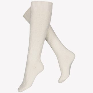 Nanso CIANA WOOL polvisukat - valkoinen