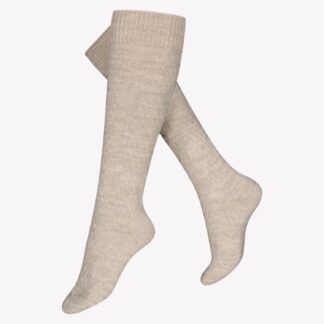 Nanso CIANA WOOL polvisukat - meleerattu beige