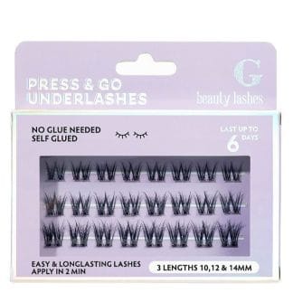G Beauty Lashes Press & go Underlashes Flirty