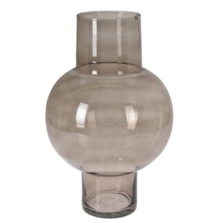 Aatto lasimaljakko Ø25 cm taupe