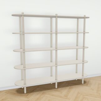 Askel avohylly 165x35x152 cm greige