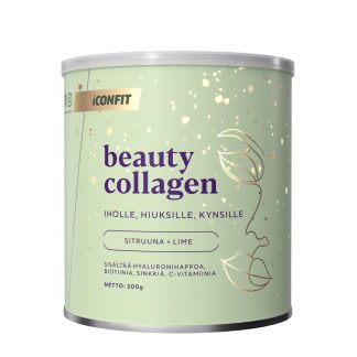 ICONFIT Beauty Collagen 300 g - Sitruuna-Lime 300 g