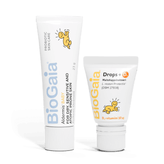 BioGaia Aldermis Baby 25 ml + Drops + D3 10 ml