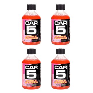 Autoshampoo CAR5 Bubble Shampoo - Neutraali, 4 x 500 ml