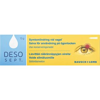 Desosept silmävoide (näärännäpyt & luomirakkulat) 15 g 15 g