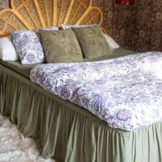 Fanni K Paisley tuplapussilakanasetti 240x210 cm+2x50x60 cm