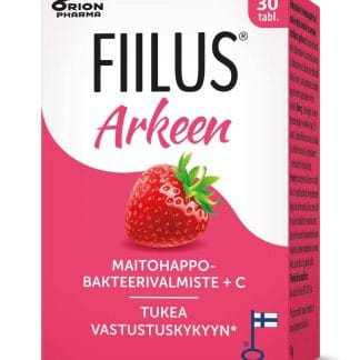 Fiilus Arkeen + C Mansikka 30 purutabl 30 purutabl