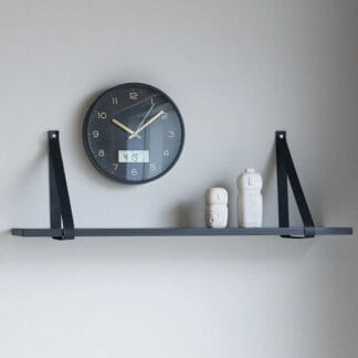 House Nordic Amiens seinäkello Ø25 cm musta