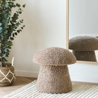 House Nordic Enna teddyrahi Ø45 cm ruskea HN1062