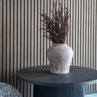 House Nordic Estepona vaasi Ø24,5 cm vaaleanruskea
