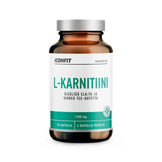ICONFIT L-Katnitiini (Sisältää CLA:Ta ja vihreä tee-uutetta), 1000mg 90 kaps 90 kaps