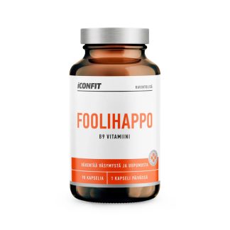 ICONFIT Foolihappo (B9-vitamiini, 400 μg) 90 kaps 90 kaps