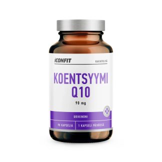 ICONFIT Ubikinoni Q10 (Koentsyymi), 90mg 90 kaps 90 kaps