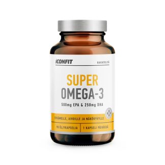 ICONFIT Super Omega-3 (500 mg EPA & 250 mg DHA) 90 kaps 90 kaps