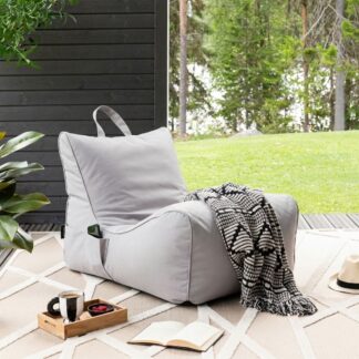 Jade Outdoor säkkituoli vaaleanharmaa