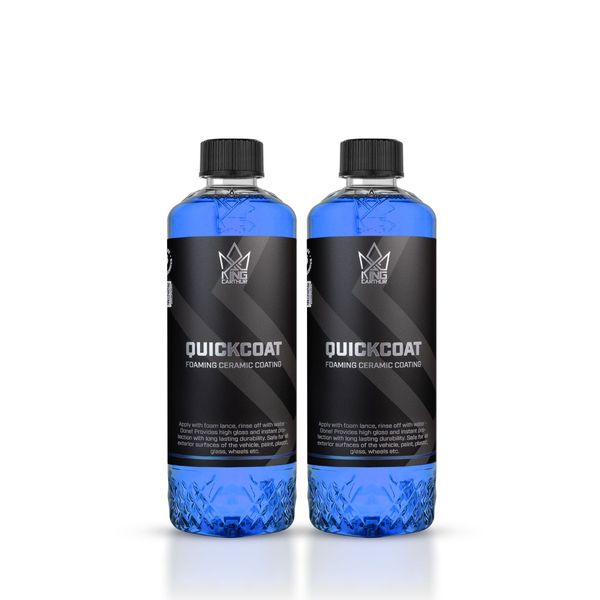 Vaahdotettava Suoja-aine KING CARTHUR QuickCoat, 500 ml, 2 x 500 ml