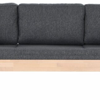 Notte vuodesohva 200 cm koivu/ harmaa patjasarja