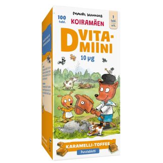Koiramäen D-vitamiini 10 mikrog 100 tabl 100 tabl