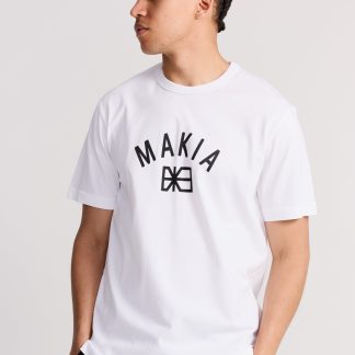 Makia Port T-Shirt - Miehet - Valkoinen