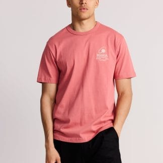 Makia Cosmic T-Shirt - Miehet - Punainen
