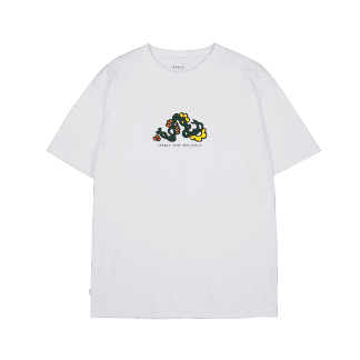 Makia Floral t-paita - Miehet - Valkoinen