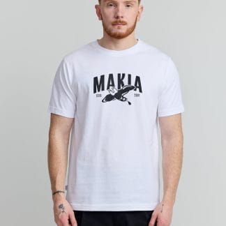 Makia Bomber T-shirt - Miehet - Valkoinen