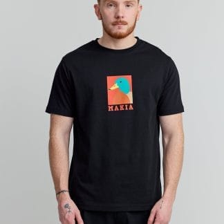 Makia Mallard T-shirt - Miehet - Musta