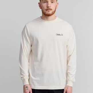 Makia Watchdog Long Sleeve - Miehet - Valkoinen