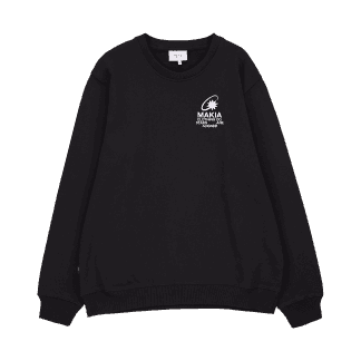 Makia Cosmic Sweatshirt - Miehet - Musta